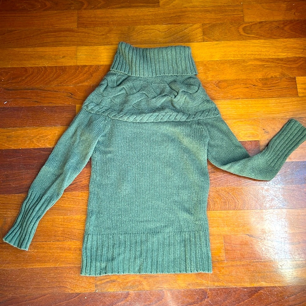 Green Loft Sweater.